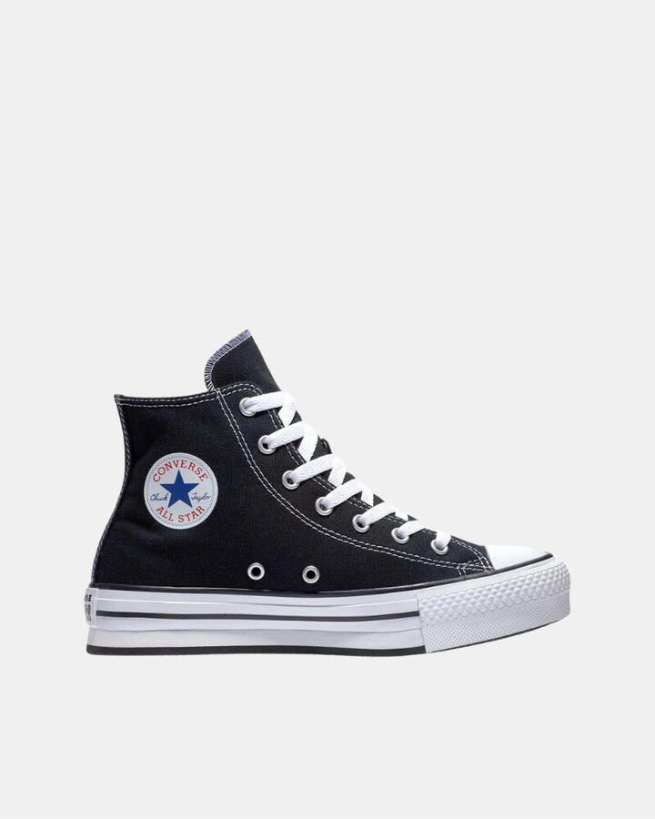 Converse Ctas Eva Lift Platform High Unisex Schoenen Zwart Maat: 36 Textil Foot Locker - Foto 7