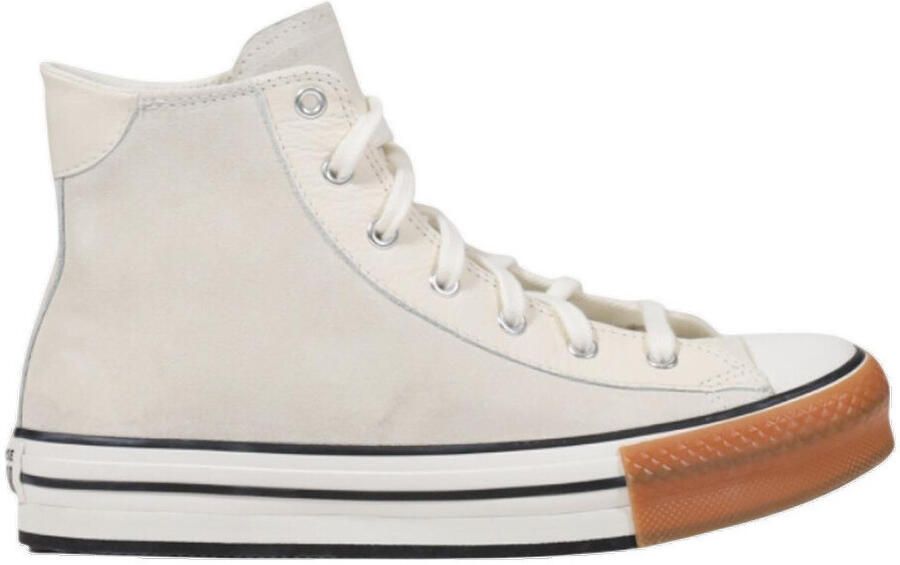 Converse Sneakers Baskets Chuck 70 Hi toile beige