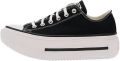 Converse Sneakers CHUCK TAYLOR ALL STAR LIFT DOUBLE STACK OX - Zwart