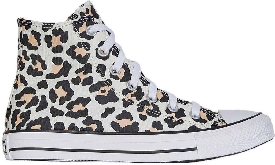 Converse Sneakers Baskets Chuck Taylor All Star Hi imprimé léopard