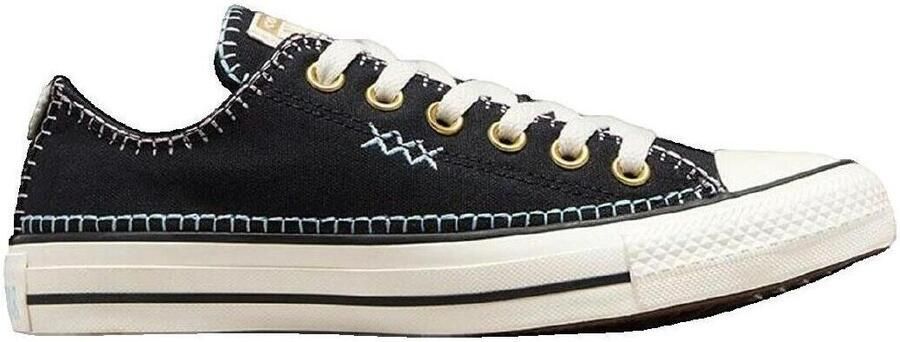 Converse Chuck Taylor All Star Crafted Stitching Sneakers Dames Zwart - Foto 2