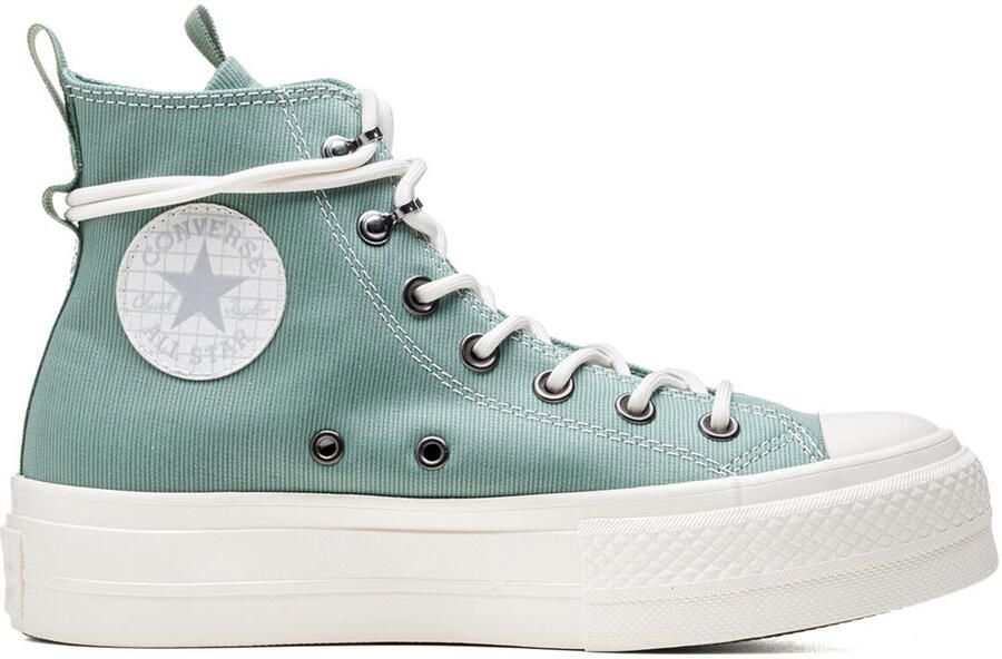 Converse Cargo-geïnspireerde High Top Sneaker Green Dames