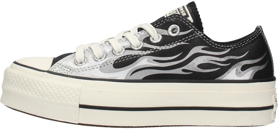 Converse Vlam Leren Sneakers Black Dames - Foto 2