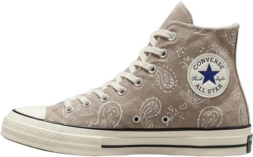 Converse Chuck Taylor All Star Paisley Pop Hi Beige - Foto 2