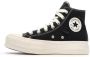 Converse CHUCK TAYLOR ALL STAR LIFT 3D FLOWERS Zwart - Thumbnail 2