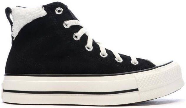 Converse Chuck Taylor All Star Puff Lift Cozy Platform Chuck Taylor in zwart formaten: 36.5