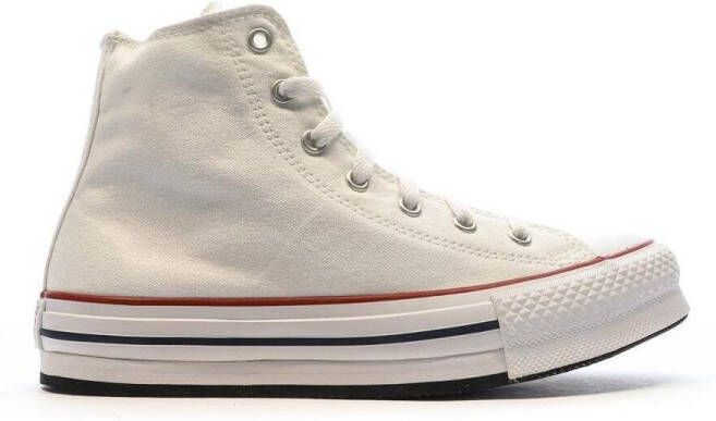 Converse Chuck Taylor All Star Eva Lift Canvas Platform (gs) Fashion sneakers Schoenen white garnet maat: 37 beschikbare maaten:36 37.5 38 39 - Foto 9