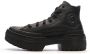 Converse Chuck Taylor All Star Lugged Heel Hi Sneakers Leren Sneaker Dames Zwart - Thumbnail 3
