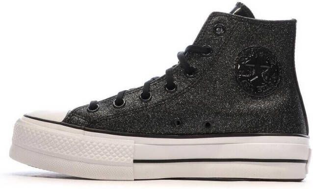 Converse Chuck Taylor All Star Lift Hi Hoge sneakers Dames Zwart