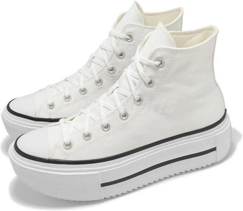 Converse Hoge Sneakers A12976C CT LFT DUBLE STACK HI-WHITE
