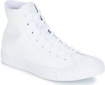 Converse All Stars Leather Hoog 1T406 Wit - Foto 4