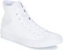 Converse All Stars Leather Hoog 1T406 Wit - Thumbnail 4