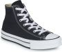 Converse Chuck Taylor All Star Eva Lift Canvas Platform (gs) Fashion sneakers Schoenen black white black maat: 38.5 beschikbare maaten:36 37. - Thumbnail 2