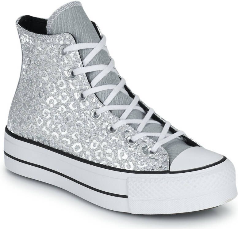 Converse Chuck Taylor All Star Lift Higlam Dames Schoenen Silver Polyester