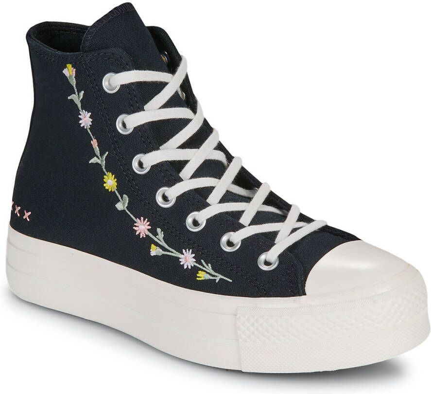 Converse Hoge Sneakers CHUCK TAYLOR ALL STAR LIFT FLORAL EMBROIDERY