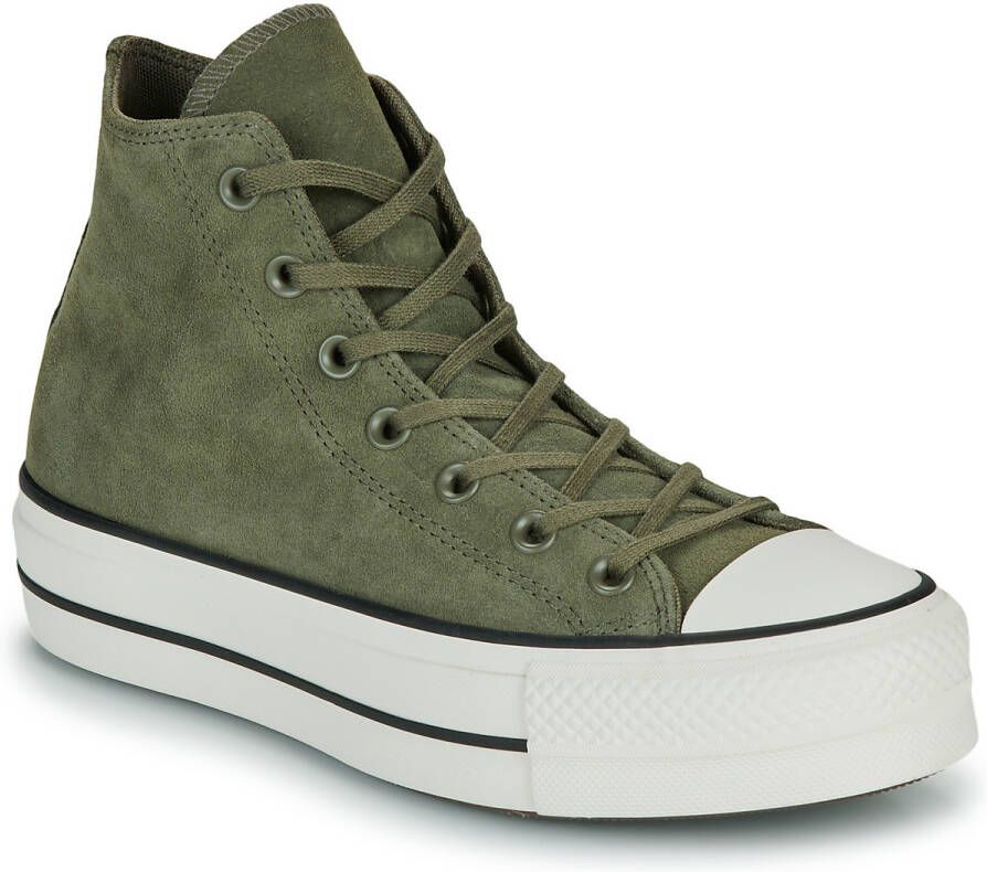 Converse Hoge Sneakers CHUCK TAYLOR ALL STAR LIFT PLATFORM COLORFUL SUEDE