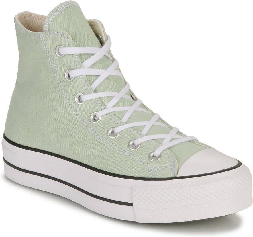 Converse Chuck Taylor All Star Lift Platform Fashion sneakers Schoenen summit sage white black maat: 37 beschikbare maaten:37.5 38 39 40 41 3 - Foto 4