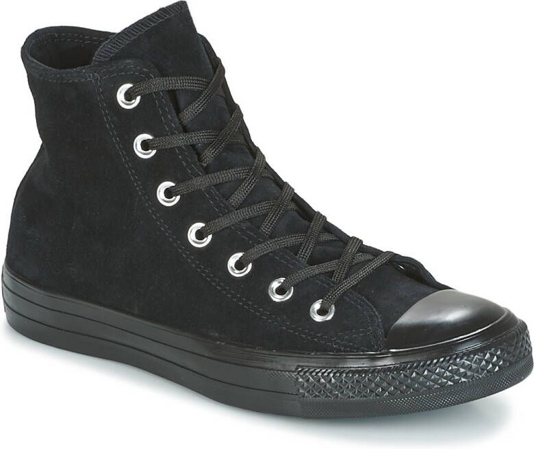 Converse Hoge Sneakers CHUCK TAYLOR ALL STAR MONO PLUSH SUEDE HI BLACK BLACK BLACK