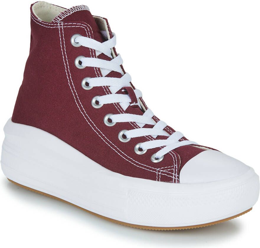 Converse Hoge Sneakers Chuck Taylor All Star Move Canvas Platform Seasonal Color