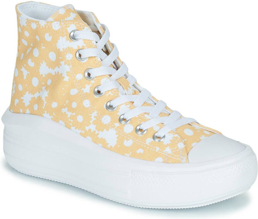 Converse Hoge Sneakers Chuck Taylor All Star Move Floral Platform Lo-Fi Craft Hi