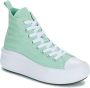 Converse Chuck Taylor All Star Move Platform Cloud Patch Sneakers Green Dames - Thumbnail 2