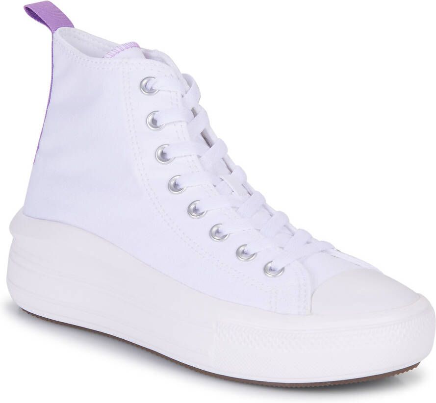 Converse Chuck Taylor All Star Move Platform Fashion sneakers Schoenen white pixel purple white maat: 38.5 beschikbare maaten:38.5 - Foto 6
