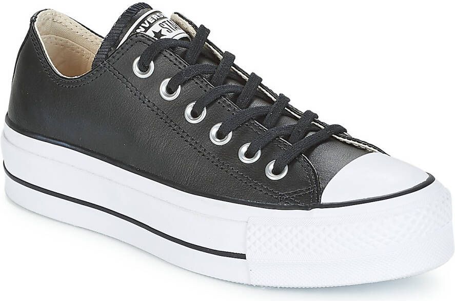 Converse Lage Sneakers CHUCK TAYLOR ALL STAR LIFT CLEAN OX LEATHER