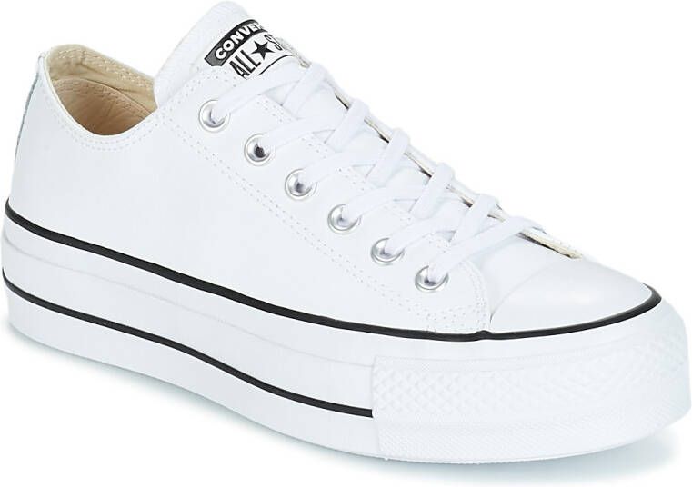 Converse Lage Sneakers CHUCK TAYLOR ALL STAR LIFT CLEAN OX LEATHER