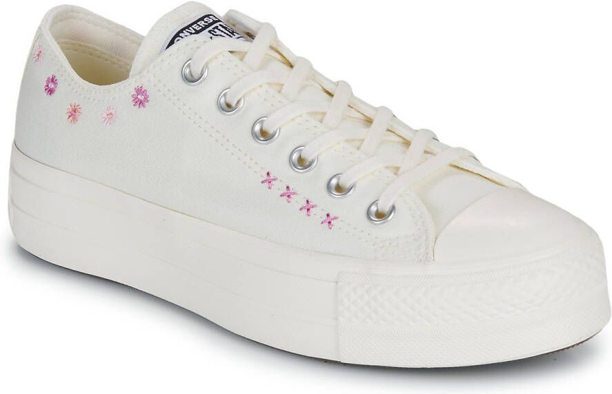 Converse Lage Sneakers CHUCK TAYLOR ALL STAR LIFT FLORAL EMBROIDERY LOW TOP