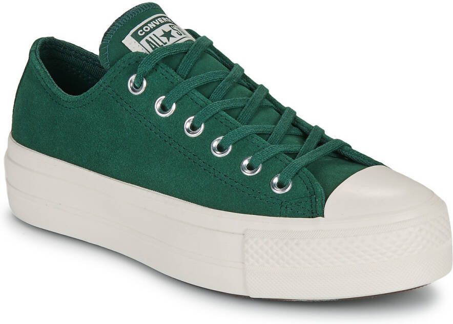 Converse Lage Sneakers CHUCK TAYLOR ALL STAR LIFT PLATFORM COLORFUL SUEDE