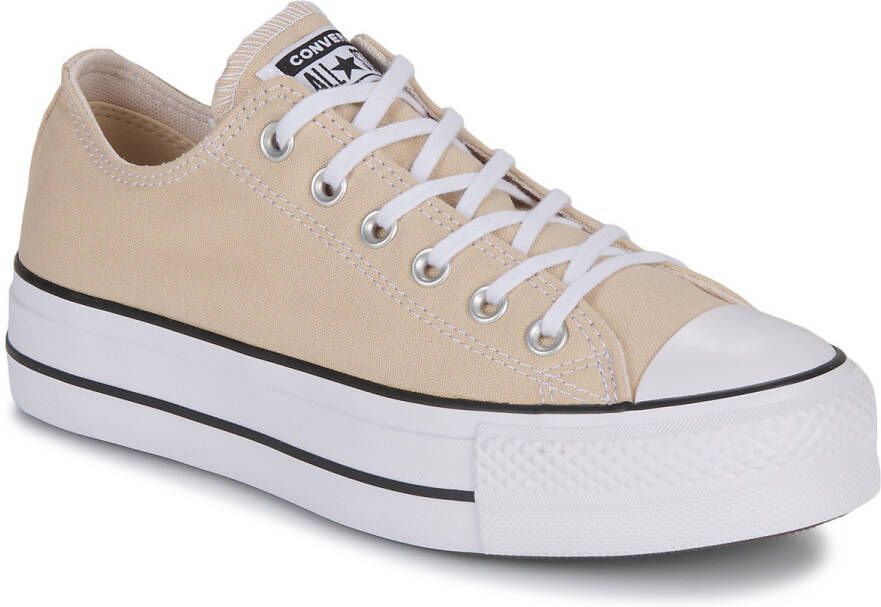 Converse Lage Sneakers CHUCK TAYLOR ALL STAR LIFT PLATFORM SEASONAL COLOR-OAT MILK WHIT
