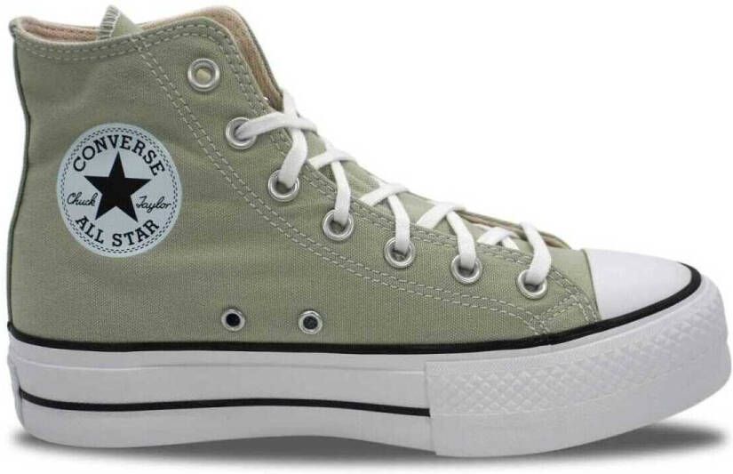 Converse Chuck Taylor All Star Lift Platform Chuck Taylor in groen formaten: 41.5