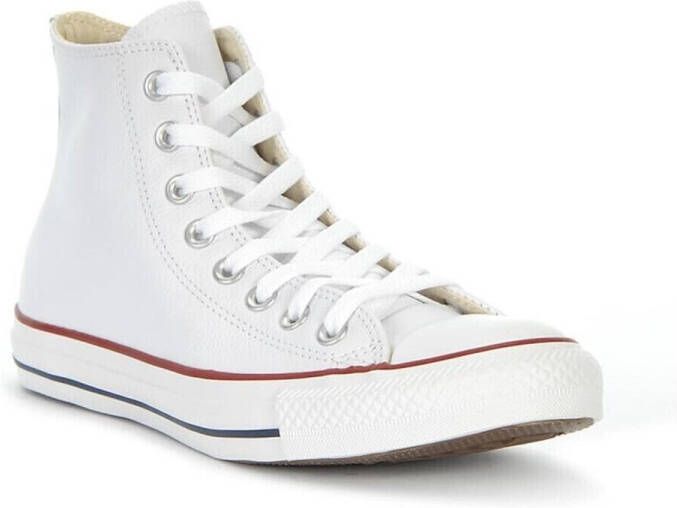 Converse Chuck Taylor All Star Hi Sneakers Leren Sneaker Wit