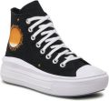 Converse Lage Sneakers Ctas Move Hi - Zwart