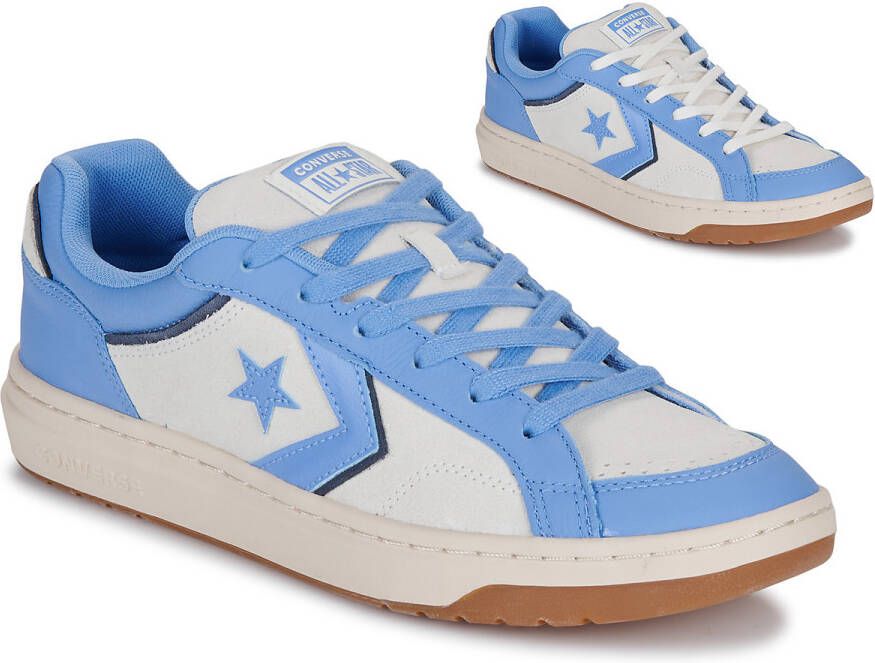 Converse Pro Blaze Heren Schoenen Beige Maat: 40.5 Leer Foot Locker