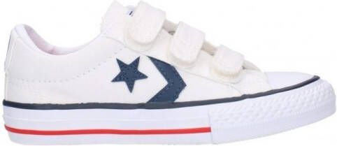 Converse Chuck Taylor All Star Platform Layer sneakers wit blauw rood - Foto 2