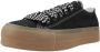 Converse Chuck Taylor All Star Lift Ox Sneakers Dames Zwart - Thumbnail 13