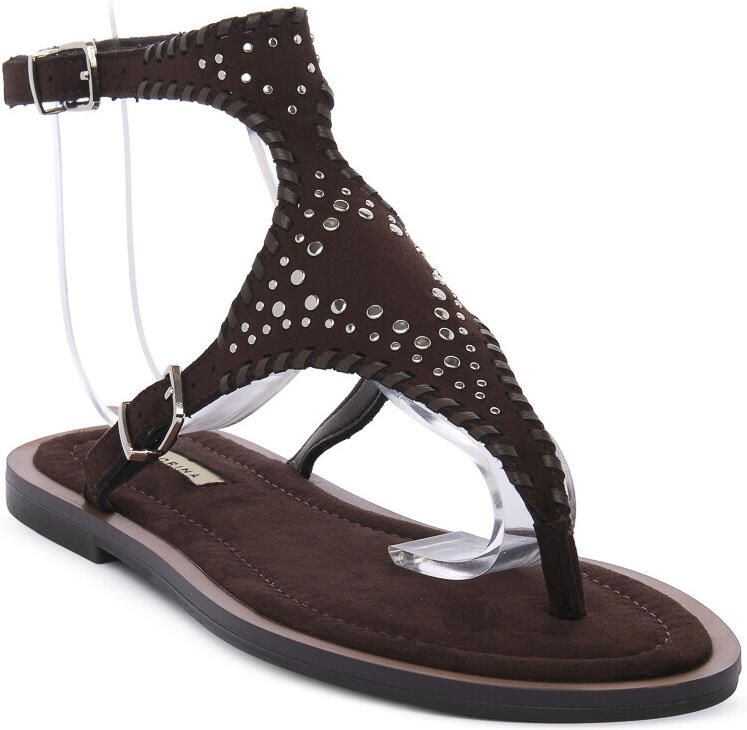 Corina Platte sandalen CAFE