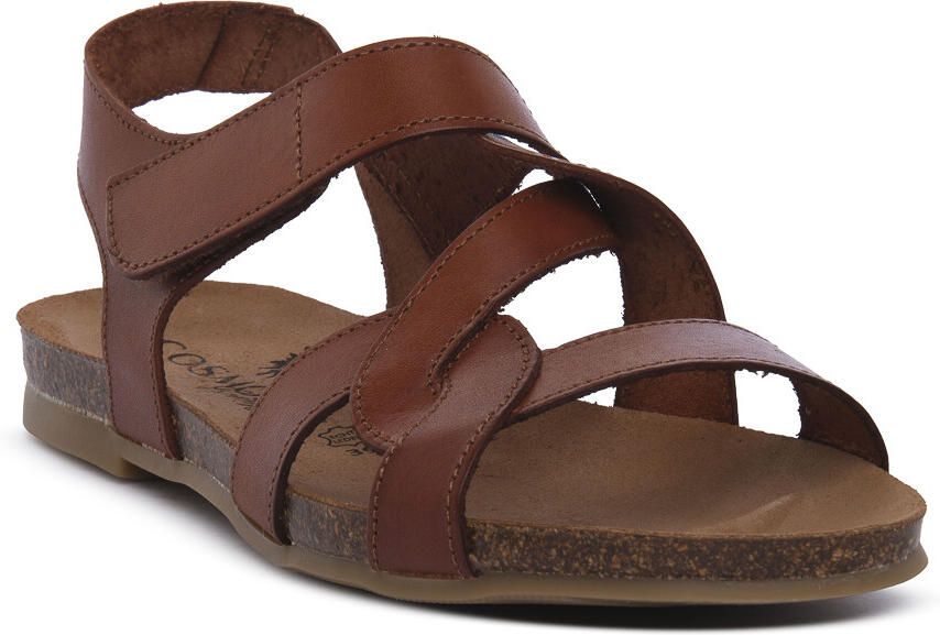 Cosmos Comfort Platte sandalen CHESTNUT