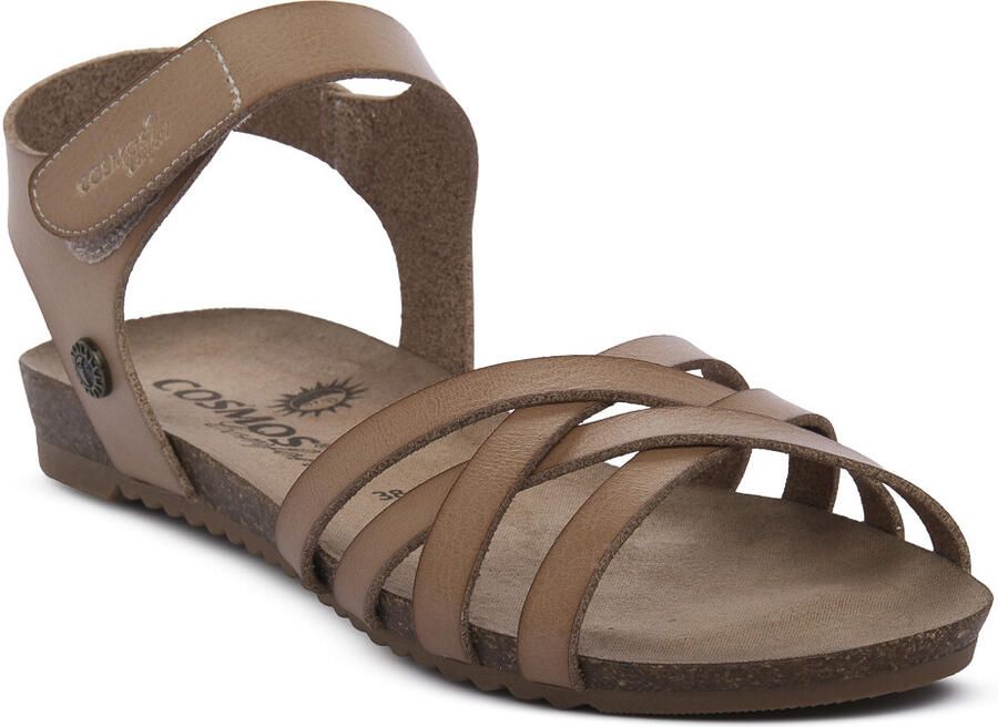 Cosmos Comfort Platte sandalen TAUPE