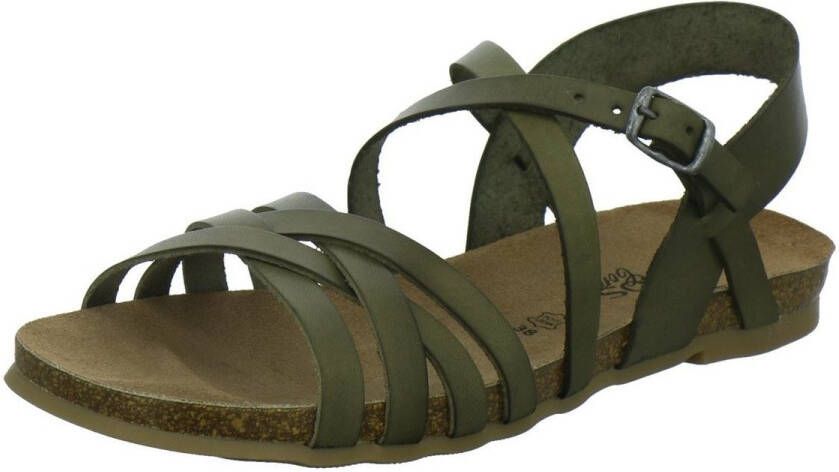 COSMOS 6106807 Volwassenen Platte sandalenDames Sandalen Groen - Foto 2