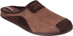 Cotswolds Cotswold Heren Westwell Slip On Mule Slippers (Bruin)