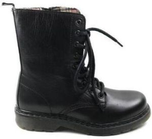 Creator Low Boots DAMES hoge veterschoen B-1027F zwart