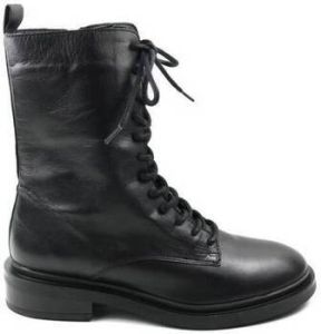 Creator Low Boots DAMES hoge veterschoen IB-2385 zwart