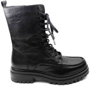 Creator Low Boots DAMES hoge veterschoen IB-3131 zwart