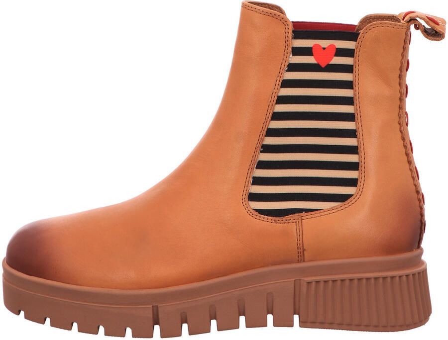 Crickit Chelsea boots 'NAELLE' cognac gemengde kleuren