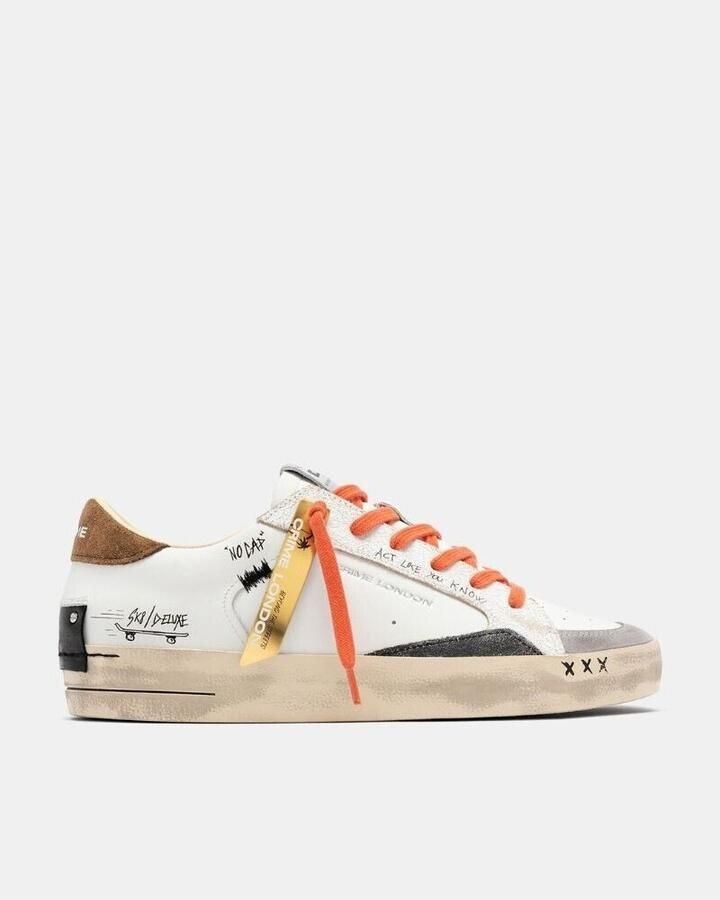 Crime London Lage Sneakers 10 108 AA9 - Foto 2