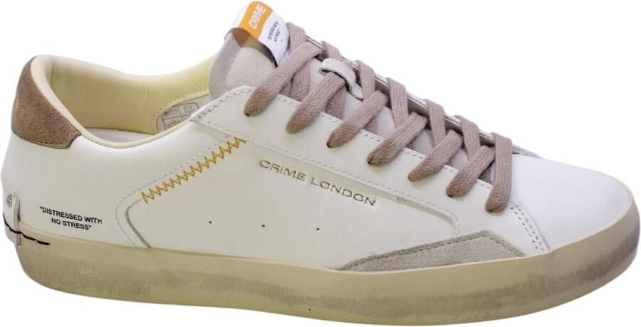 Crime London Sneakers White+Tobacco - Foto 3