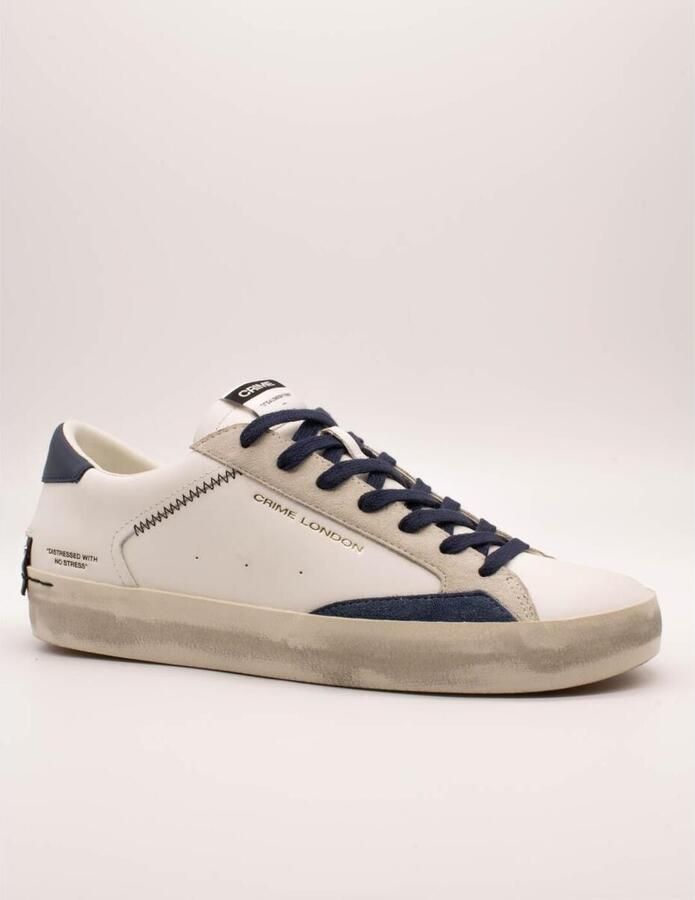 Crime London Lage Sneakers Sport Zapatillas Hombre Modèle Distressed Lo - Foto 2