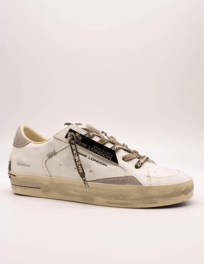 Crime London Lage Sneakers 19108PP8 White